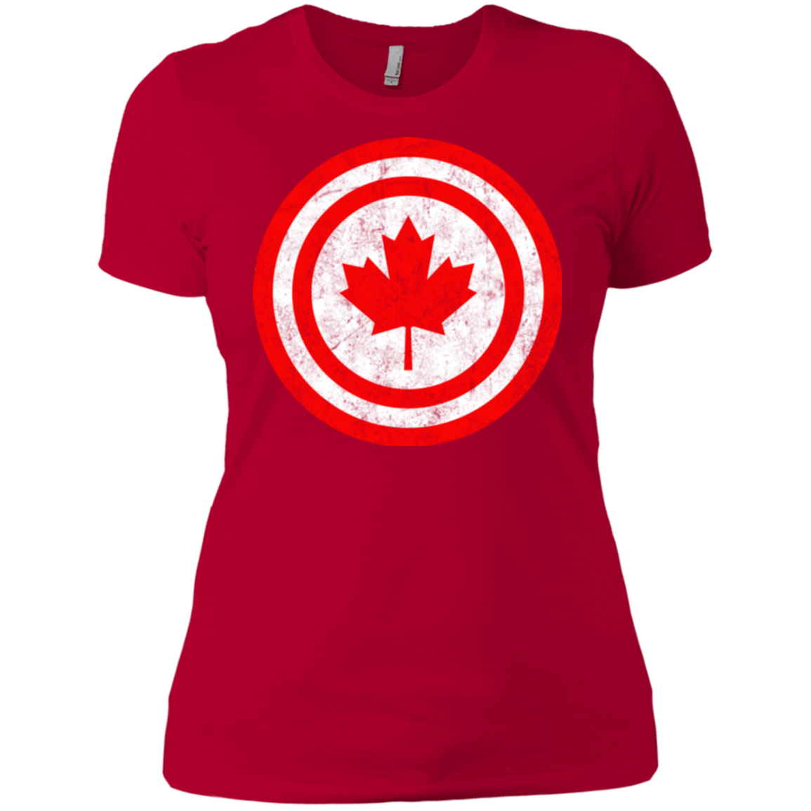 T-Shirts Red / X-Small Captain Canada Women's Premium T-Shirt