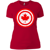 T-Shirts Red / X-Small Captain Canada Women's Premium T-Shirt
