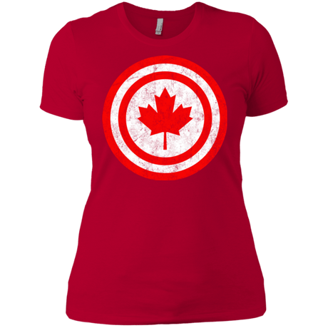 T-Shirts Red / X-Small Captain Canada Women's Premium T-Shirt
