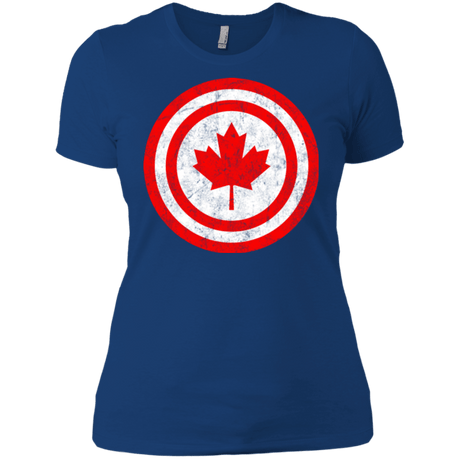T-Shirts Royal / X-Small Captain Canada Women's Premium T-Shirt