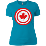 T-Shirts Turquoise / X-Small Captain Canada Women's Premium T-Shirt