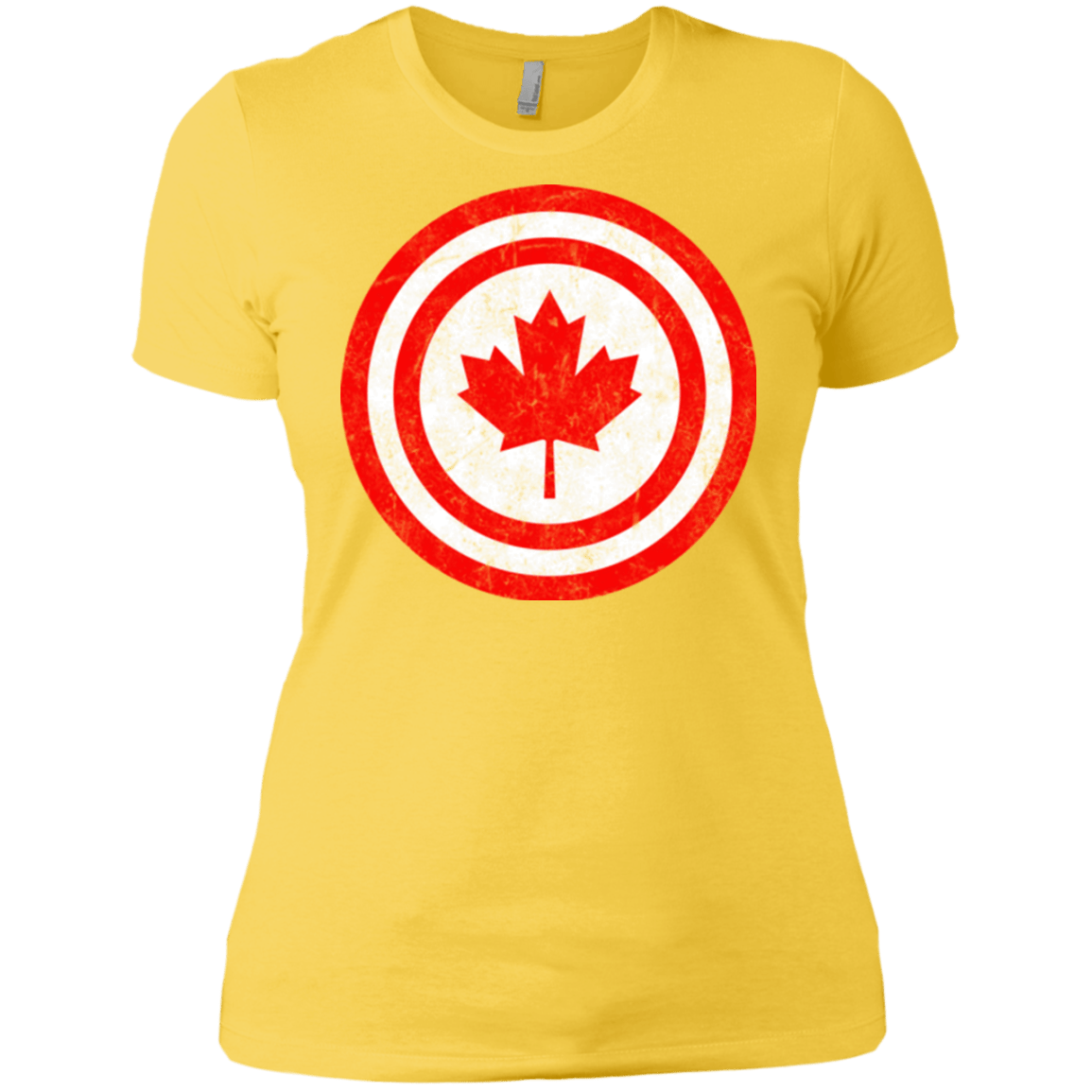 T-Shirts Vibrant Yellow / X-Small Captain Canada Women's Premium T-Shirt