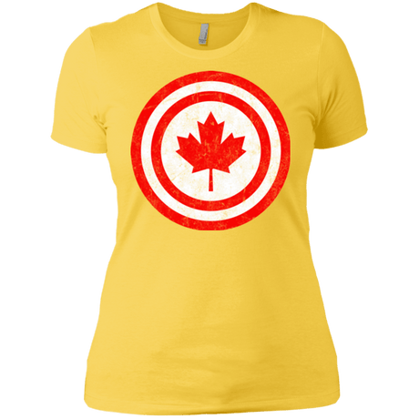 T-Shirts Vibrant Yellow / X-Small Captain Canada Women's Premium T-Shirt