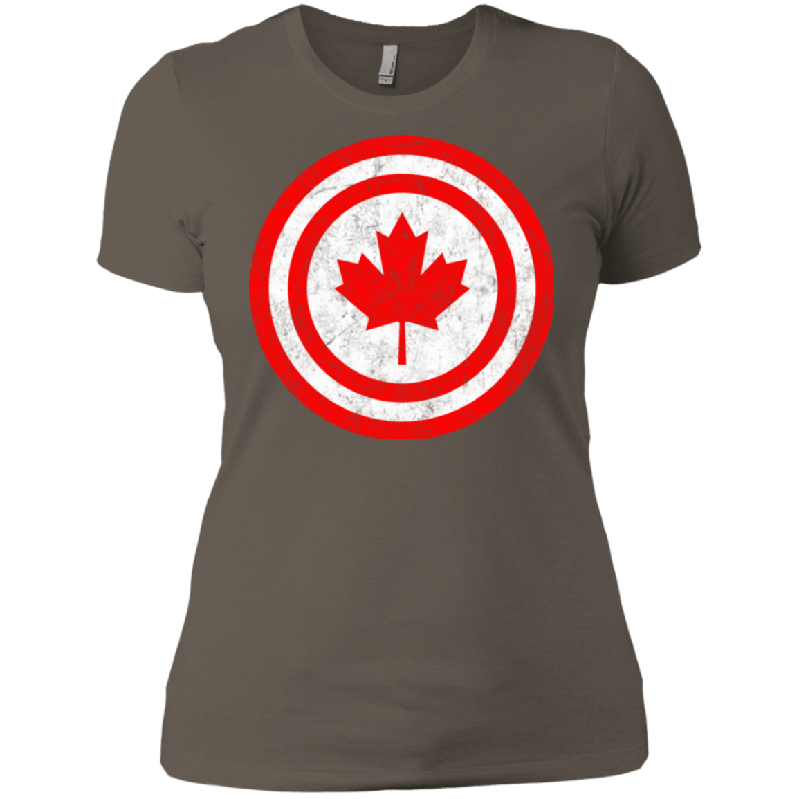 T-Shirts Warm Grey / X-Small Captain Canada Women's Premium T-Shirt
