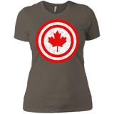 T-Shirts Warm Grey / X-Small Captain Canada Women's Premium T-Shirt