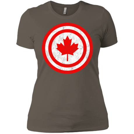 T-Shirts Warm Grey / X-Small Captain Canada Women's Premium T-Shirt