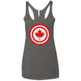 T-Shirts Premium Heather / X-Small Captain Canada Women's Triblend Racerback Tank