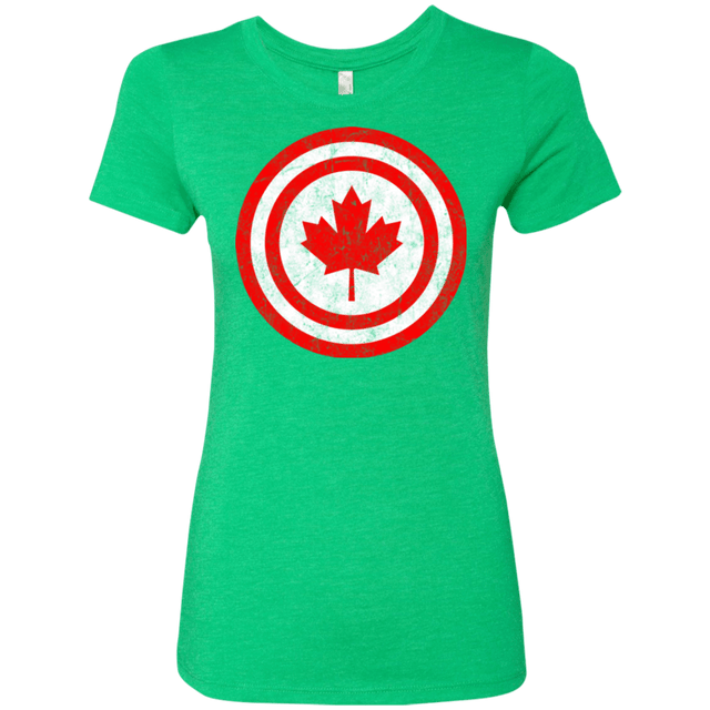 T-Shirts Envy / Small Captain Canada Women's Triblend T-Shirt