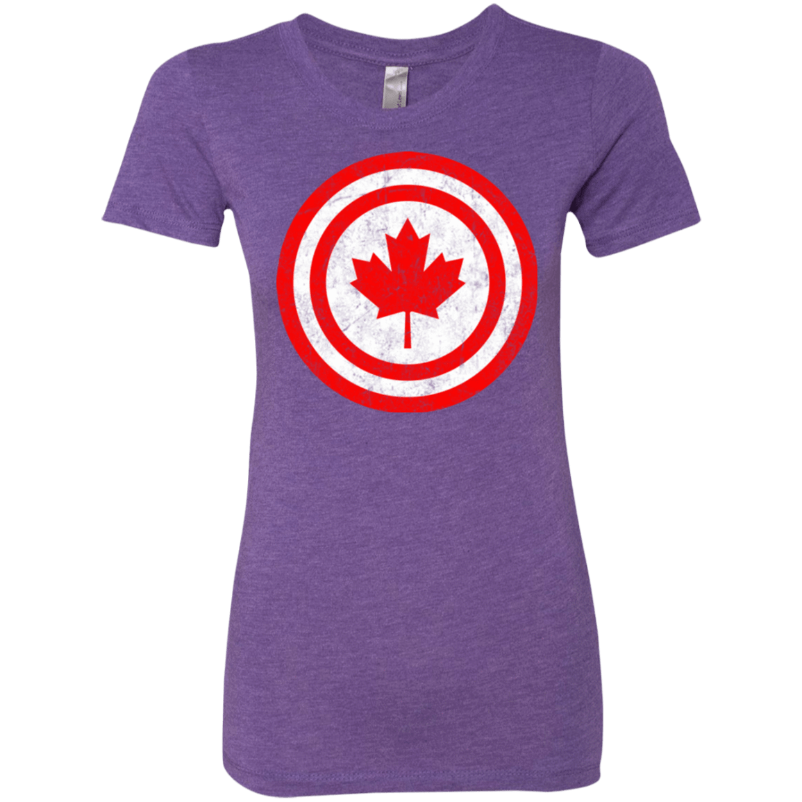 T-Shirts Purple Rush / Small Captain Canada Women's Triblend T-Shirt