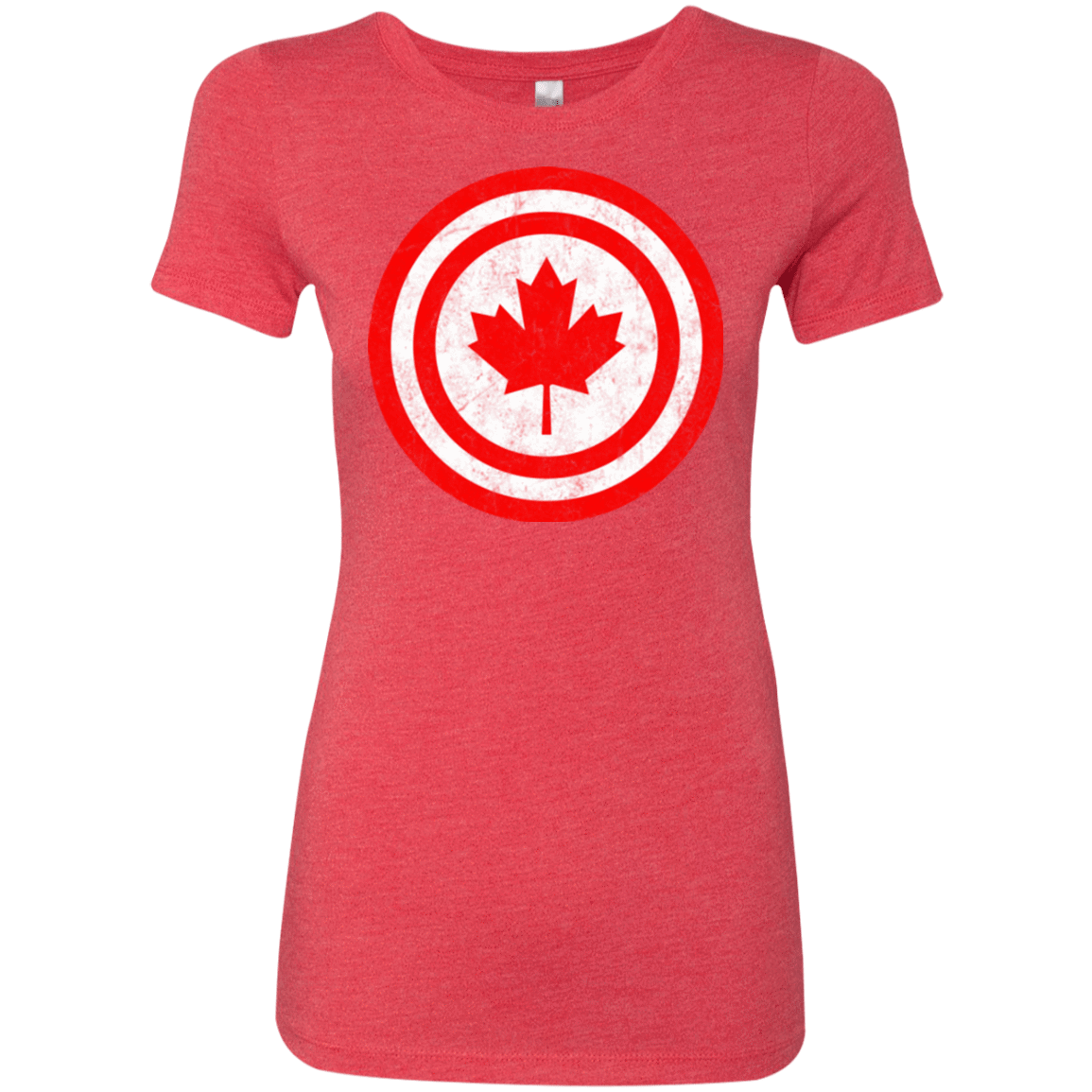 T-Shirts Vintage Red / Small Captain Canada Women's Triblend T-Shirt