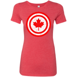 T-Shirts Vintage Red / Small Captain Canada Women's Triblend T-Shirt