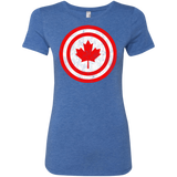 T-Shirts Vintage Royal / Small Captain Canada Women's Triblend T-Shirt