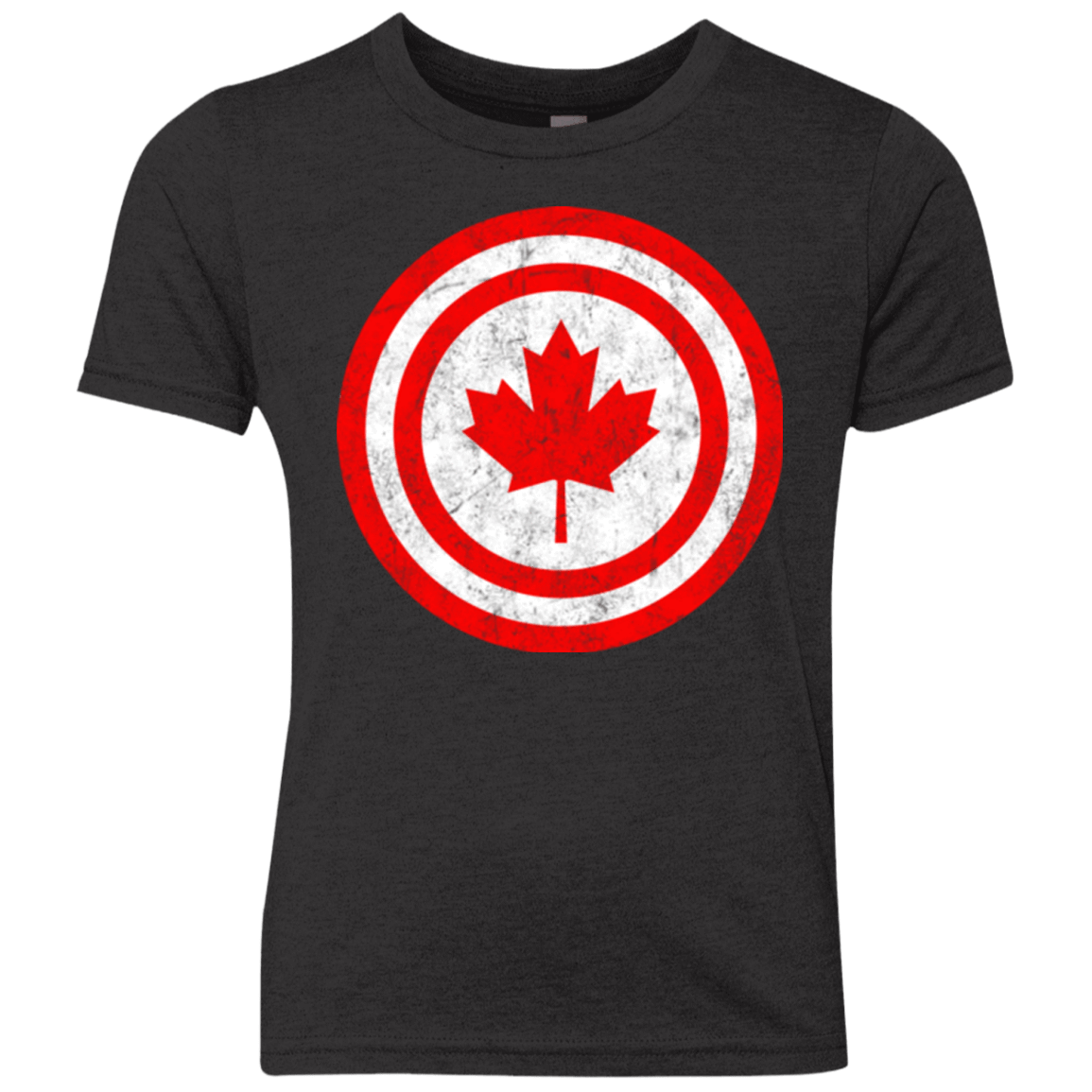 T-Shirts Vintage Black / YXS Captain Canada Youth Triblend T-Shirt