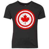 T-Shirts Vintage Black / YXS Captain Canada Youth Triblend T-Shirt