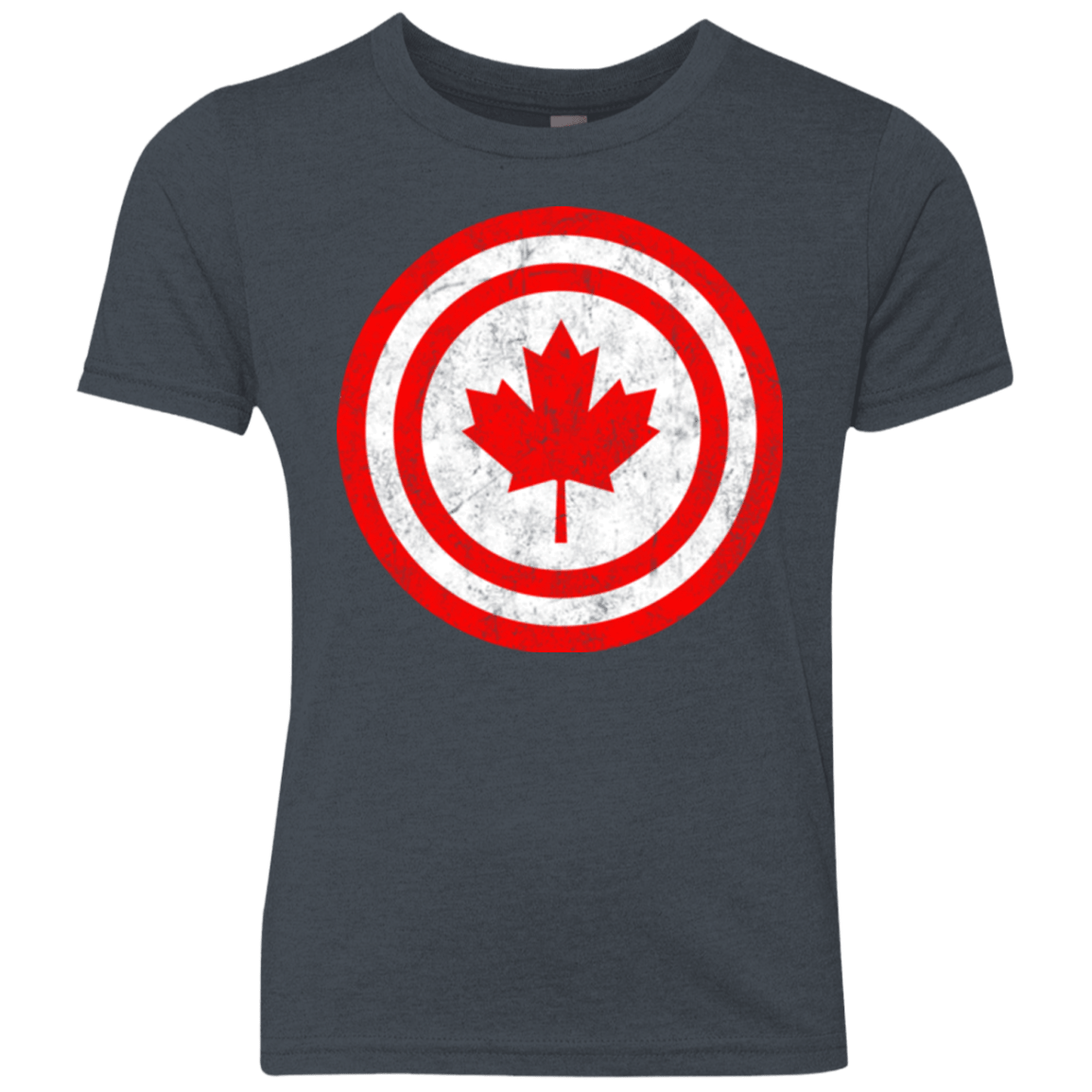 T-Shirts Vintage Navy / YXS Captain Canada Youth Triblend T-Shirt
