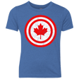 T-Shirts Vintage Royal / YXS Captain Canada Youth Triblend T-Shirt
