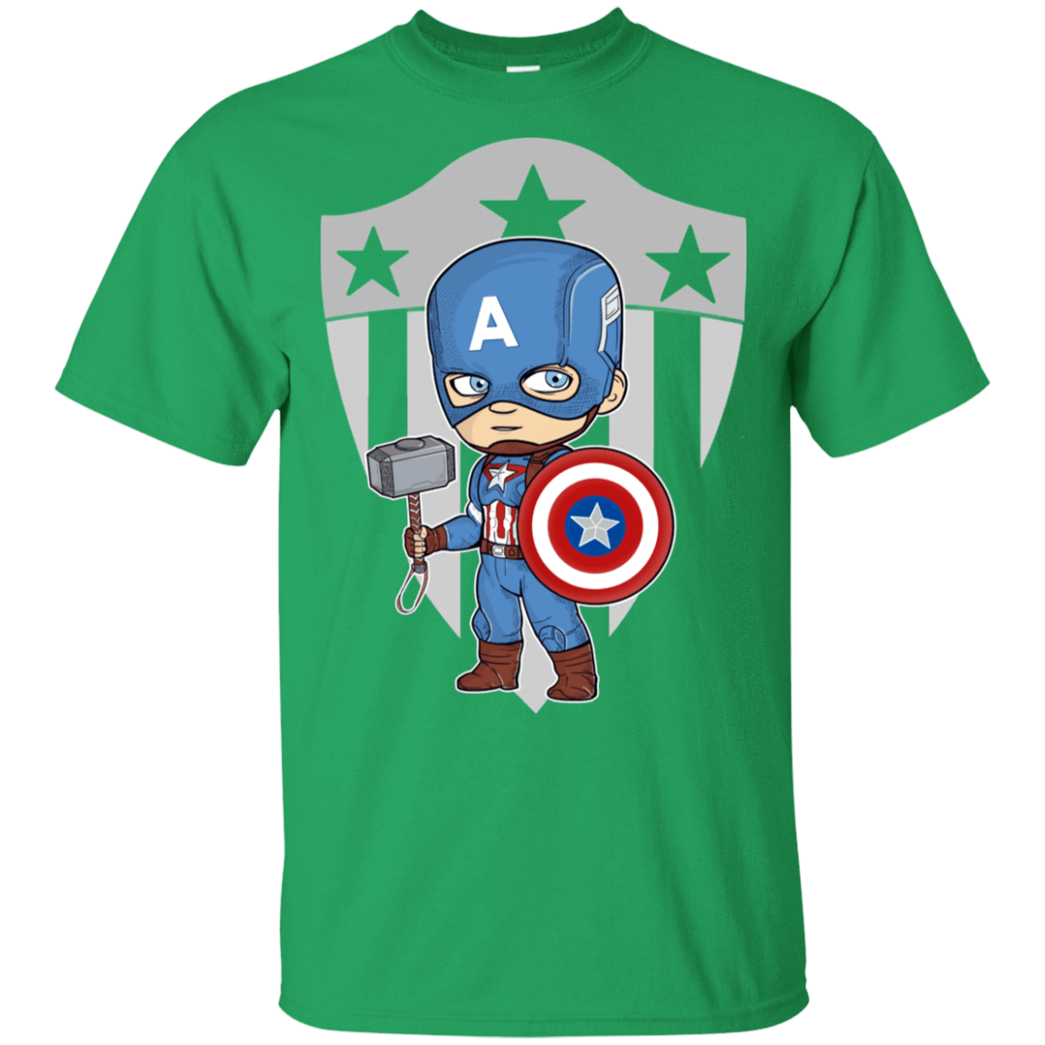 T-Shirts Irish Green / S Captain Cute T-Shirt
