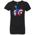 T-Shirts Black / YXS Captain Girls Premium T-Shirt