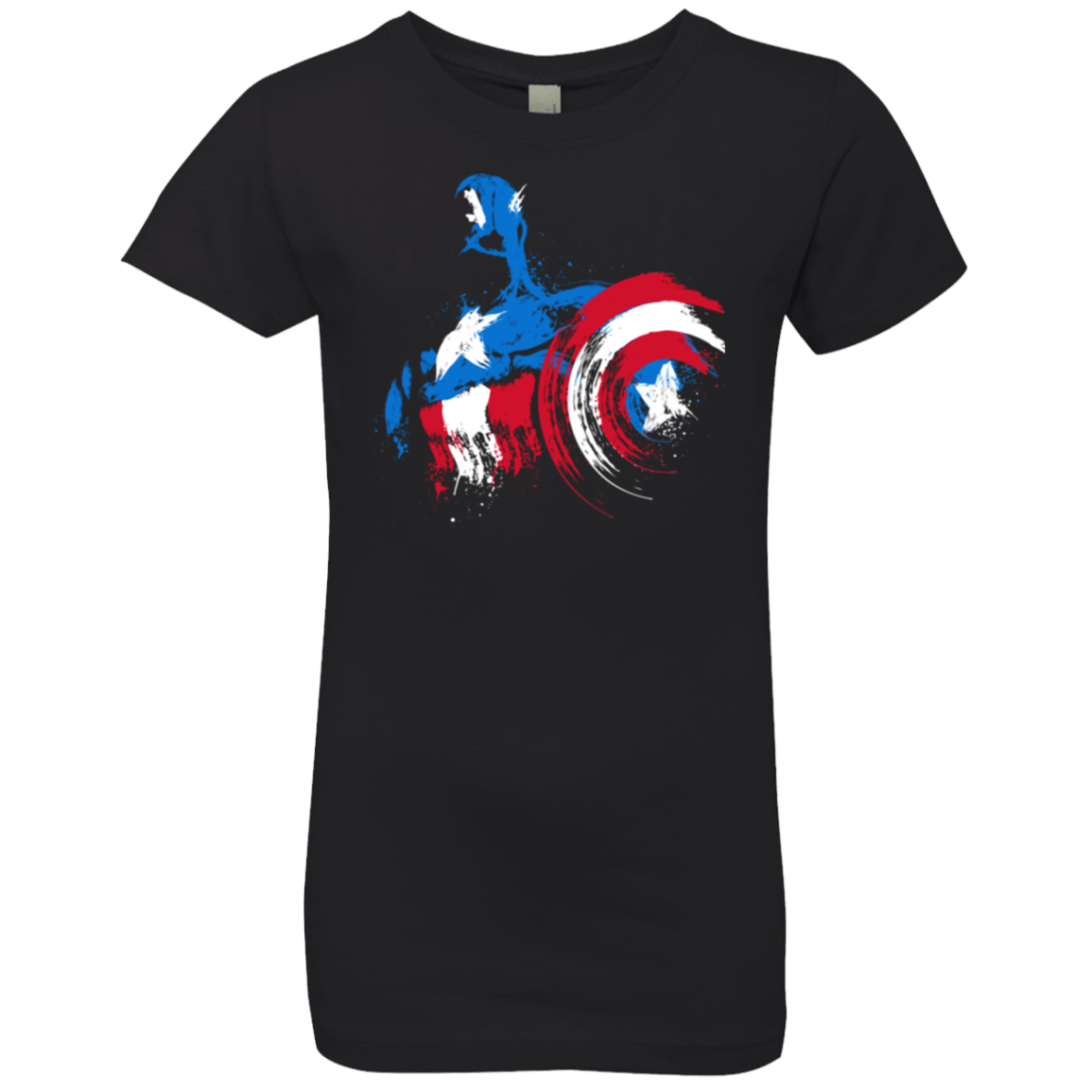 T-Shirts Black / YXS Captain Girls Premium T-Shirt