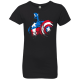 T-Shirts Black / YXS Captain Girls Premium T-Shirt