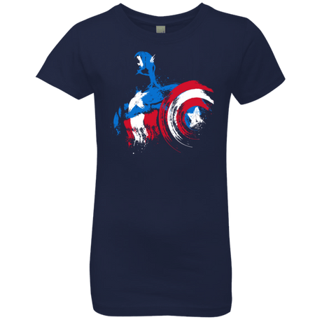T-Shirts Midnight Navy / YXS Captain Girls Premium T-Shirt