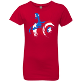 T-Shirts Red / YXS Captain Girls Premium T-Shirt