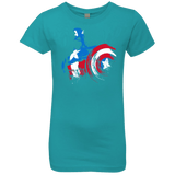 T-Shirts Tahiti Blue / YXS Captain Girls Premium T-Shirt