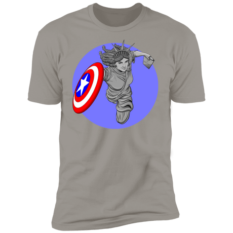 T-Shirts Light Grey / S Captain Liberty Men's Premium T-Shirt
