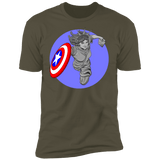 T-Shirts Military Green / S Captain Liberty Men's Premium T-Shirt