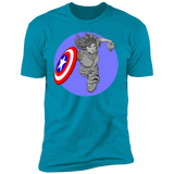 T-Shirts Turquoise / S Captain Liberty Men's Premium T-Shirt