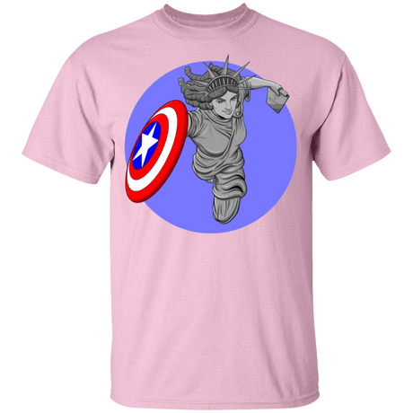T-Shirts Light Pink / YXS Captain Liberty Youth T-Shirt