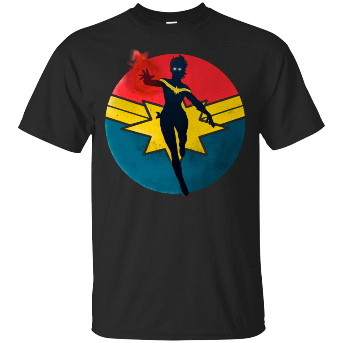 T-Shirts Black / S Captain Marvel T-Shirt