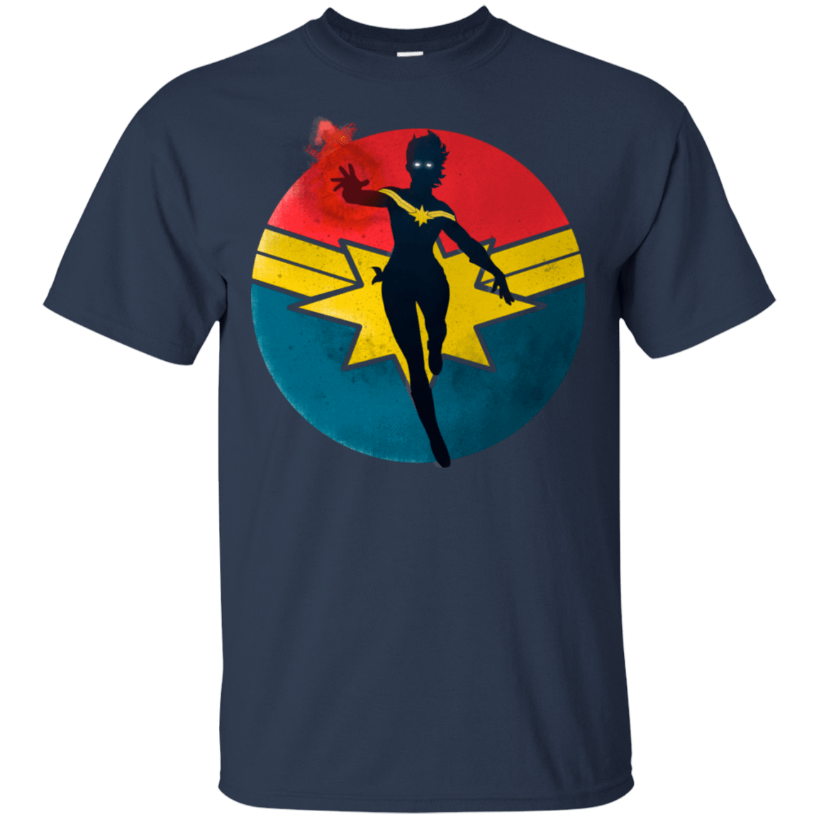 T-Shirts Navy / S Captain Marvel T-Shirt