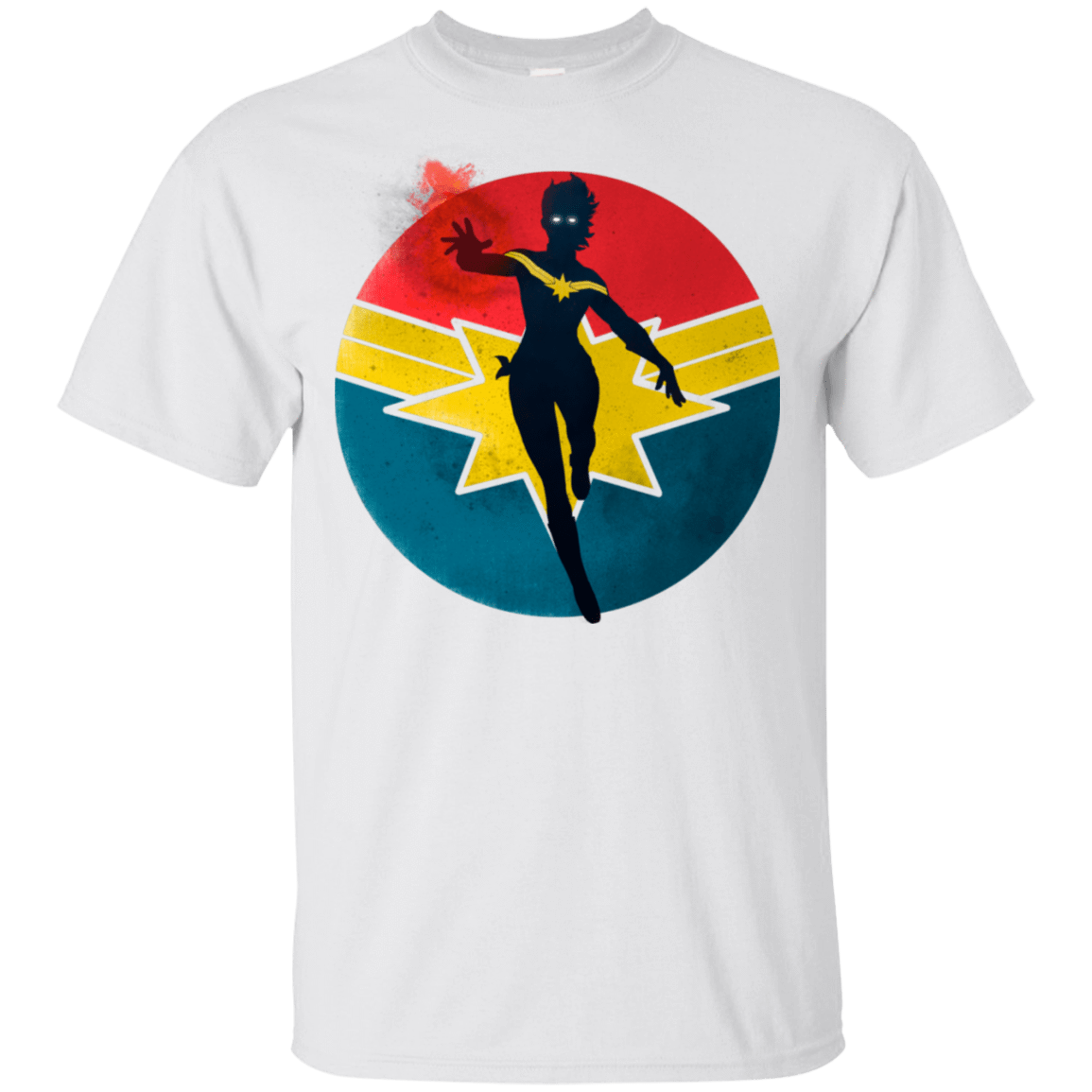 T-Shirts White / S Captain Marvel T-Shirt