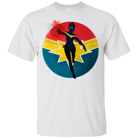 T-Shirts White / S Captain Marvel T-Shirt