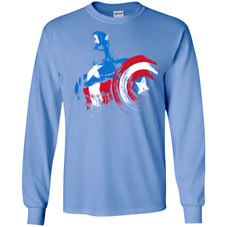 T-Shirts Carolina Blue / S Captain Men's Long Sleeve T-Shirt