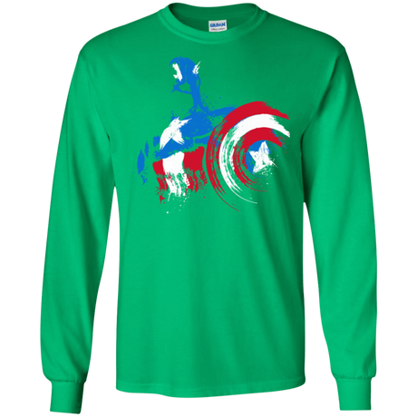 T-Shirts Irish Green / S Captain Men's Long Sleeve T-Shirt