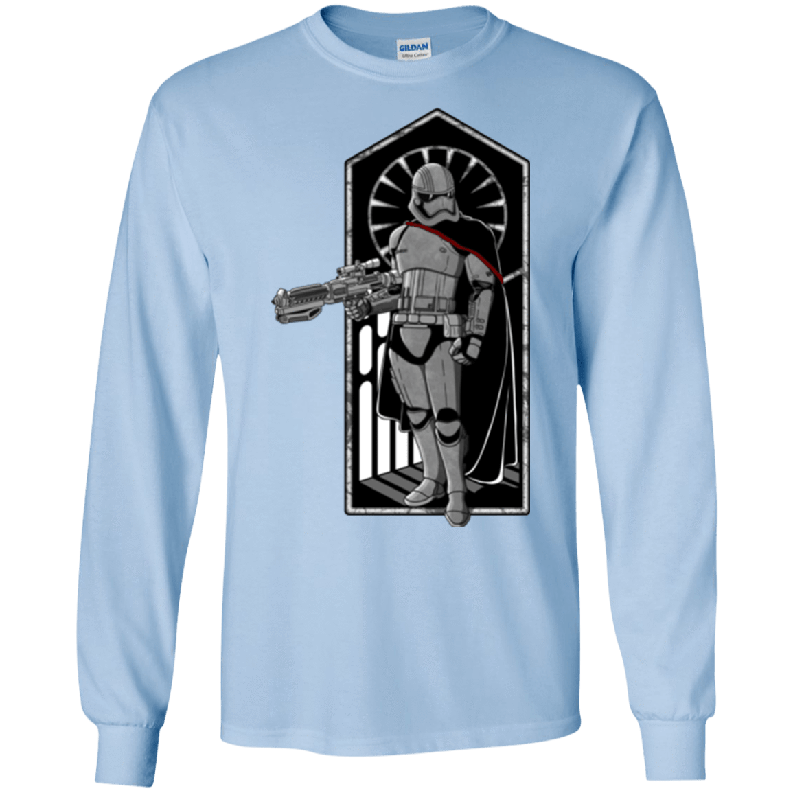 T-Shirts Light Blue / S Captain Men's Long Sleeve T-Shirt