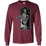 T-Shirts Maroon / S Captain Men's Long Sleeve T-Shirt