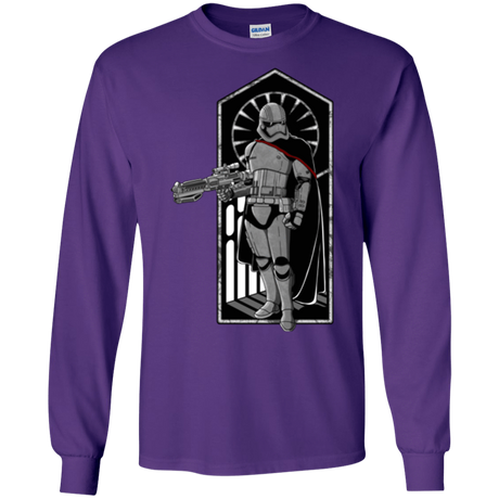 T-Shirts Purple / S Captain Men's Long Sleeve T-Shirt
