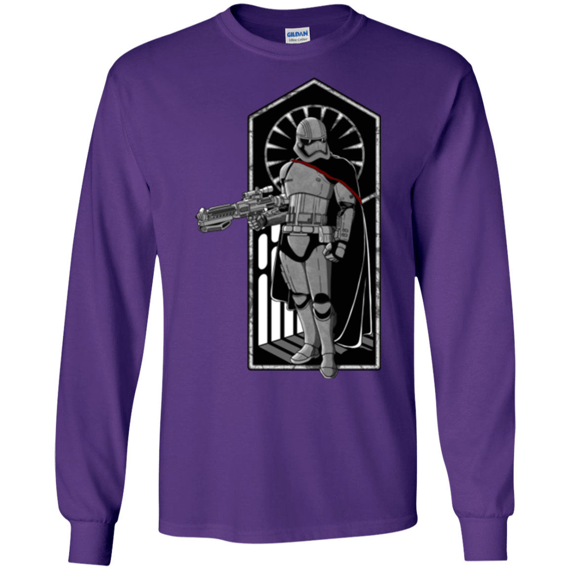 T-Shirts Purple / S Captain Men's Long Sleeve T-Shirt