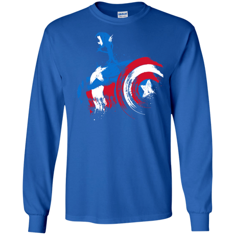 T-Shirts Royal / S Captain Men's Long Sleeve T-Shirt