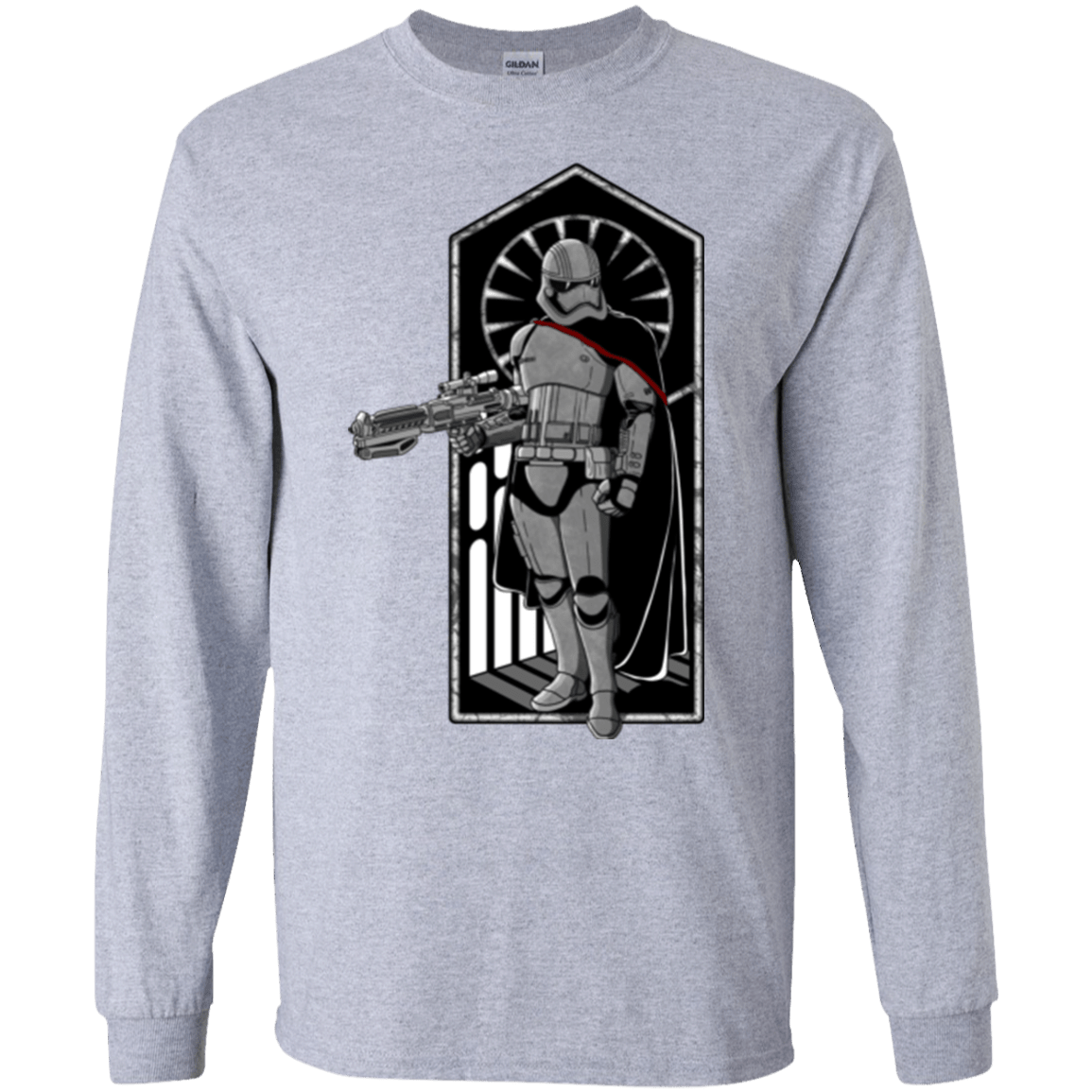 T-Shirts Sport Grey / S Captain Men's Long Sleeve T-Shirt