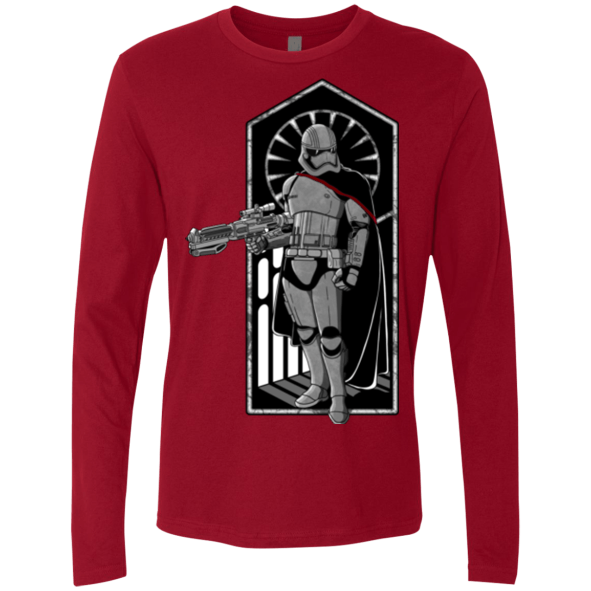 T-Shirts Cardinal / S Captain Men's Premium Long Sleeve