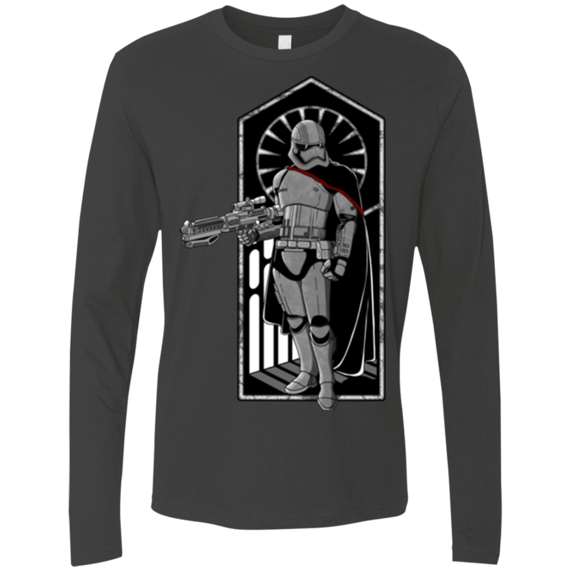 T-Shirts Heavy Metal / S Captain Men's Premium Long Sleeve