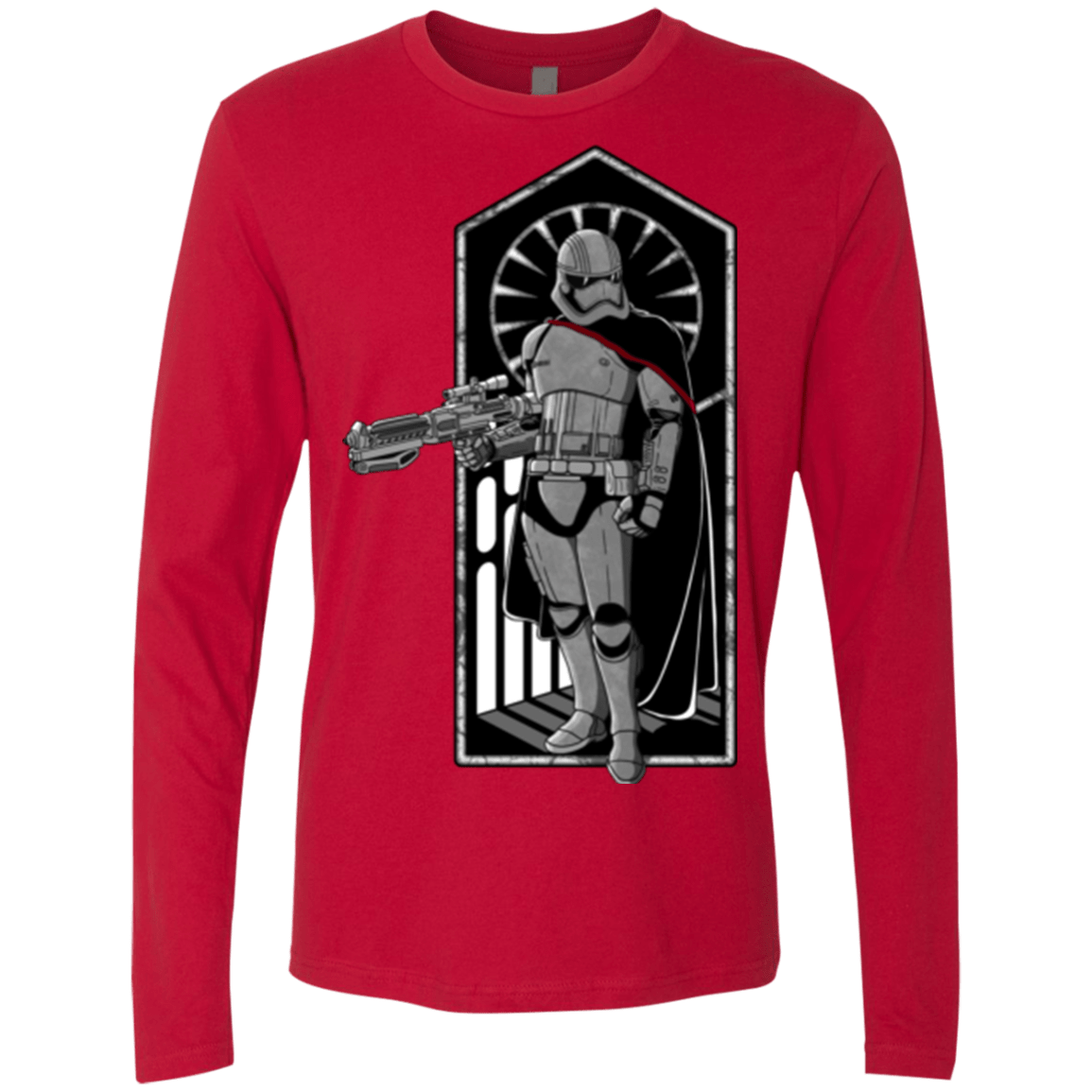 T-Shirts Red / S Captain Men's Premium Long Sleeve