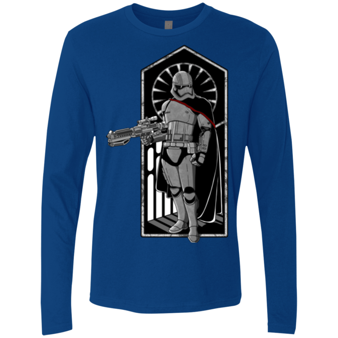 T-Shirts Royal / S Captain Men's Premium Long Sleeve