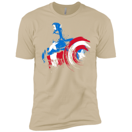 T-Shirts Sand / X-Small Captain Men's Premium T-Shirt