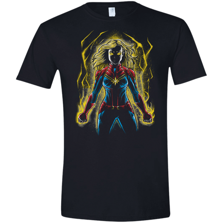 T-Shirts Black / X-Small Captain Men's Semi-Fitted Softstyle