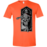 T-Shirts Orange / S Captain Men's Semi-Fitted Softstyle